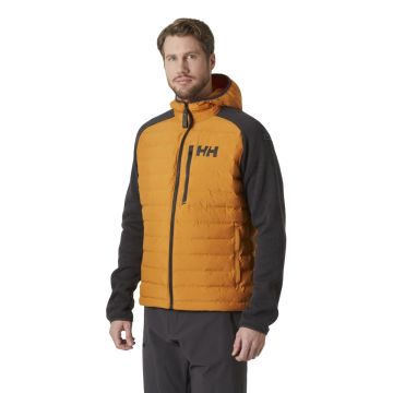 Kurtka ocieplana męska Helly Hansen ARCTIC OCEAN HYBRID INSULATOR - Mustard