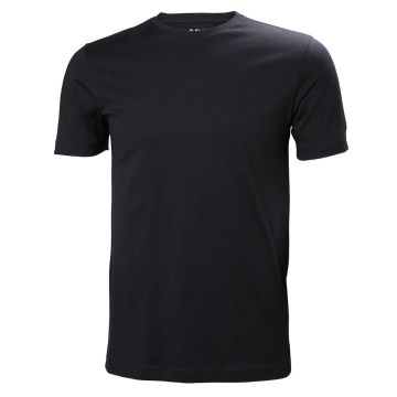 Koszulka bawełniana męska Helly Hansen Crew T-Shirt 2.0 - Navy