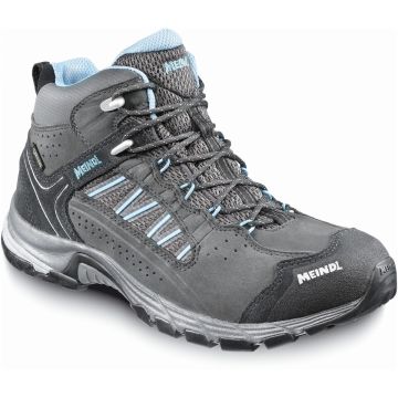 Buty trekkingowe damskie Meindl Journey Lady Mid GTX - Anthracite/Azure