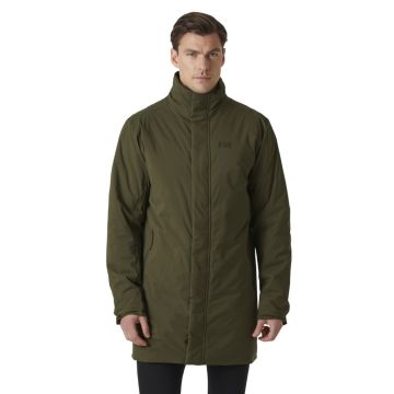 Płaszcz membranowy męski Helly Hansen URB PRO INS RAIN COAT - Utility Green