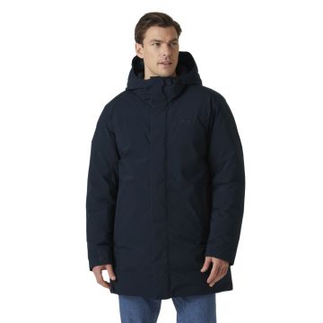 Płaszcz puchowy męski Helly Hansen Urban Pro HELLY TECH® Down Coat - Navy