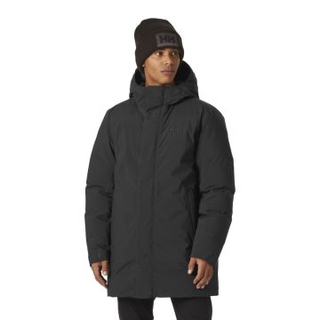 Płaszcz puchowy męski Helly Hansen Urban Pro HELLY TECH® Down Coat - Black