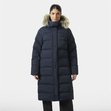Płaszcz ocieplany damski Helly Hansen Aria Long Parka - Navy