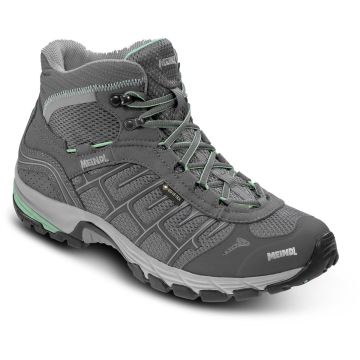 Buty trekkingowe damskie Meindl Quebec Lady Mid GTX - Grey/Turquoise
