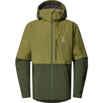 Kurtka membranowa męska Haglöfs Gondol Insulated Jacket - Seaweed green/Olive green