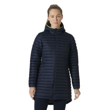 Kurtka ocieplana damska Helly Hansen SIRDAL LONG INSULATOR JACKET - Navy