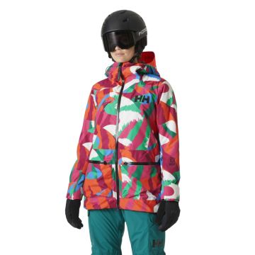 Kurtka narciarska damska Helly Hansen Whitewall LIFALOFT™ 3.0 Ski Jacket - JPB AOP