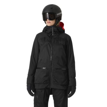 Kurtka narciarska damska Helly Hansen Whitewall LIFALOFT™ 3.0 Ski Jacket - Black