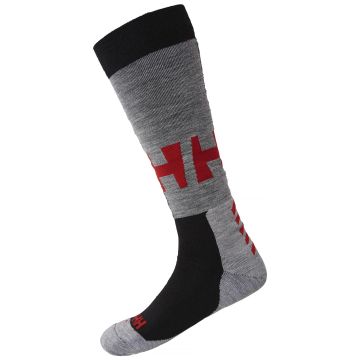 Skarpety z merynosem unisex Helly Hansen ALPINE SOCK MEDIUM - Black