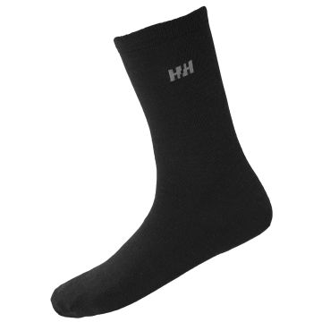 Skarpety z merynosem Helly Hansen EVERYDAY WOOL SOCK 2-PACK - Black