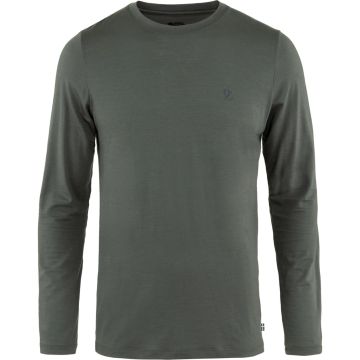 Fjallraven Abisko Wool LS - Basalt