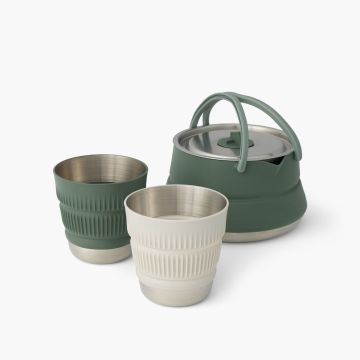 Zestaw naczyń STS Detour Stainless Steel Kettle Cook Set - (2 People, 3 Piece) 