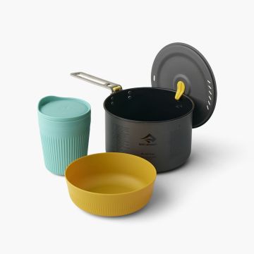 Zestaw naczyń STS Frontier UL One Medium Pot Cook Set (1 Person, 3 Piece)