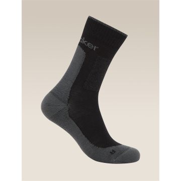 Skarpety męskie Icebreaker Merino Hike+ Medium Crew - Black/Obsidian