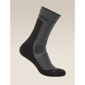 Skarpety damskie Icebreaker Merino Hike+ Heavy Crew - Obsidian/Black