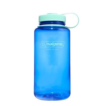 Butelka NALGENE 32oz (1L) Wide Mouth Sustain Bottle - Cornflower