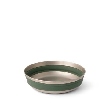 Miska składana ze stali nierdzewnej STS Detour Stainless Steel Collapsible Bowl - Laurel Green