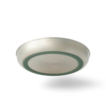 Talerz ze stali nierdzewnej STS Detour Stainless Steel Plate - Laurel Green