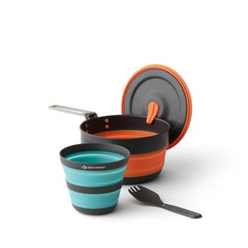 Zestaw składanych naczyń turystycznych STS Frontier UL Collapsible Pot Cook Set - [3 Piece]