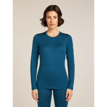 Koszulka termoaktywna damska Icebreaker Merino 260 Tech LS Crewe - Atlantis