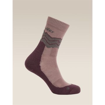 Skarpety męskie Icebreaker Hike+ Medium Crew Across the Peaks - Summit/Java