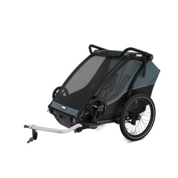 2-osobowa przyczepka rowerowa THULE Chariot Cab - Dark Slate