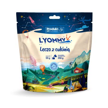 Lyommy danie 350 g - Leczo z cukinią