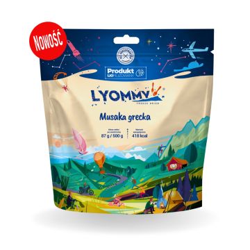 Danie liofilizowane Lyommy 350 g - Musaka grecka