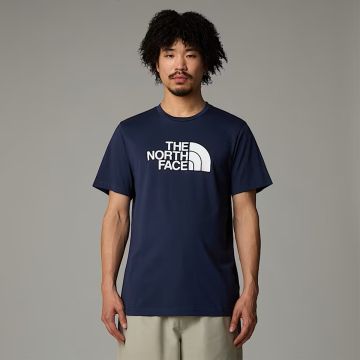 Koszulka bawełniana męska The North Face S/S Easy Tee - Summit Navy