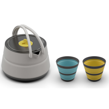 Zestaw składanych naczyń turystycznych STS Frontier UL Collapsible Cook Set (2 Person, 3 Piece)