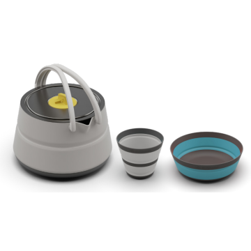 Zestaw składanych naczyń turystycznych STS Frontier UL Collapsible Cook Set (1 Person, 3 Piece)