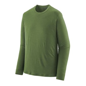 Longsleeve termoaktywny męski Patagonia Capilene® Cool Merino - Terrain Green
