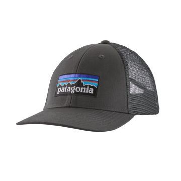 Czapka z daszkiem Patagonia P-6 Logo LoPro Trucker Hat - Forge Grey