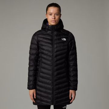 Parka ocieplana damska The North Face Huila - TNF Black/Asphalt Grey/NPF