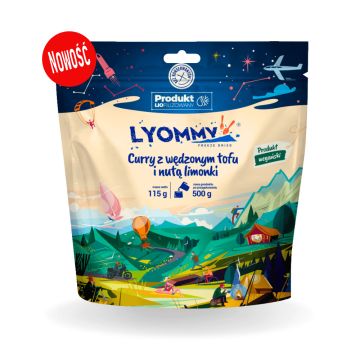 Lyommy danie 500 g - Curry z wędzonym tofu i nutą limonki 1