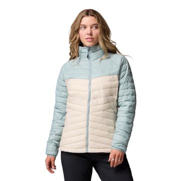 Kurtka ocieplana damska Columbia Powder Pass™ Jacket - Dark Stone 1