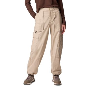 Spodnie bawełniane damskie Columbia Brea Falls™ Cotton Ripstop Pant - Ancient Fossil 1