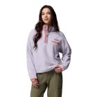 Bluza polarowa damska Columbia Helvetia™ II Cropped Half Snap Fleece - Lavender Pearl, Shale Purple 1