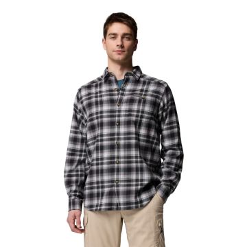 Koszula bawełniana męska Columbia Cornell Woods™ Flannel L/S Shirt - Black Backland 1