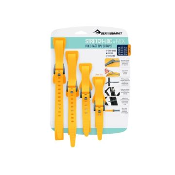 Pasy mocujące Stretch-Loc 20mm - 4 Pack - Yellow 1
